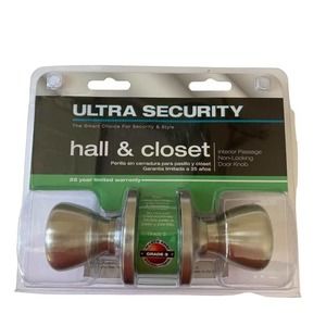 Ultra Security Hall & Closet Door Knobs (4)